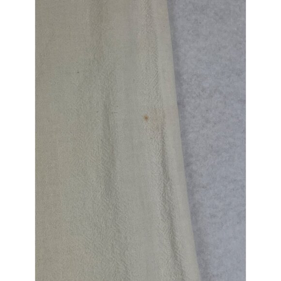 Vintage Hand-Embroidered Pillowcase With Ruffled Edge 17" x 32" - Picture 6 of 10